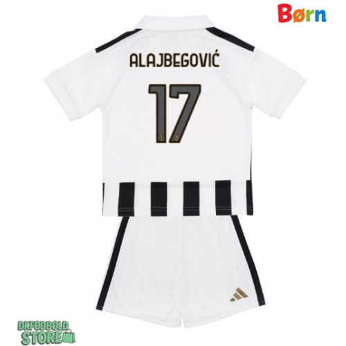 Juventus Kerim Alajbegovic #17 Replika Babytøj Hjemmebanesæt Børn 2026-27 Kortærmet (+ Korte bukser)